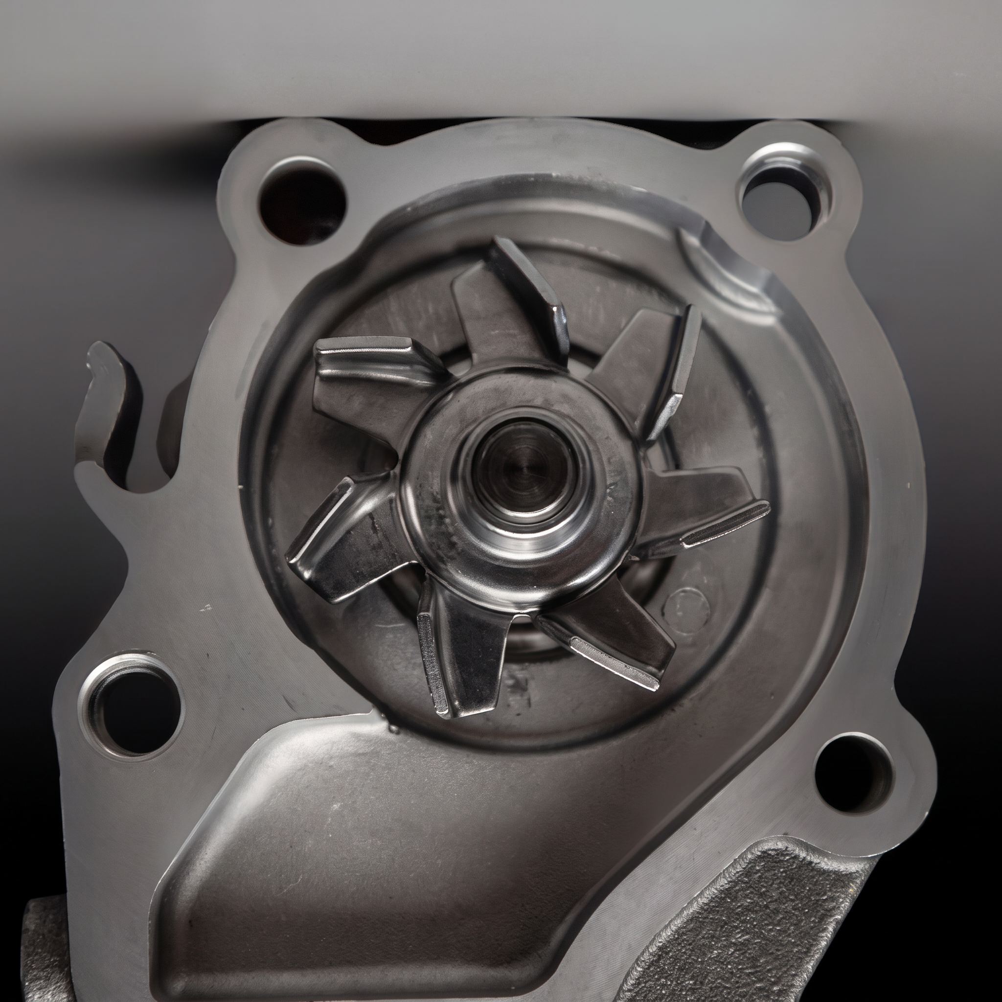 Impeller industrial con anotaciones técnicas
